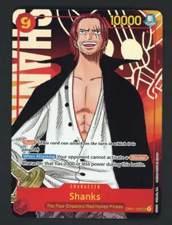 Shanks Alternate Art OP01-120 Romance Dawn One Piece - Image 1