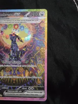 Umbreon ex 161/131 Prismatic Evolutions Special Illustration Rare Pokemon Card - Image 3
