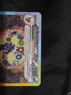 Umbreon ex 161/131 Prismatic Evolutions Special Illustration Rare Pokemon Card - Image 5