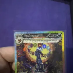 Umbreon ex 161/131 Prismatic Evolutions Special Illustration Rare Pokemon Card - Image 4