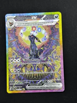 Umbreon ex 161/131 Prismatic Evolutions Special Illustration Rare Pokemon Card - Image 1
