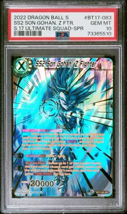 Dragon Ball Super SS2 Son Gohan, Z Fighter Ultimate Squad SPR BT17-083 PSA 10 - Image 1