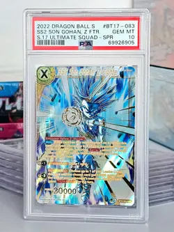 SS2 Son Gohan Z Fighter BT17-083 SPR | Dragon Ball Super Ultimate Squad | PSA 10 - Image 1
