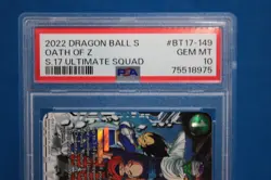 2022 Dragon Ball S Oath of Z S.17 Ultimate Squad #BT17-149 PSA 10 - Image 2