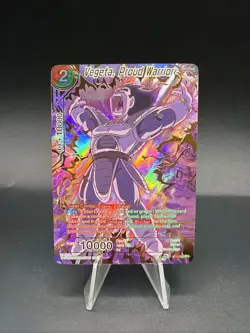 Dragon Ball Super Card Game Vegeta, Proud Warrior Ultimate Squad BT17-132 SPR - Image 1