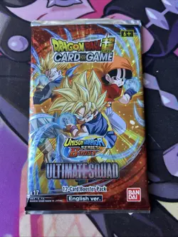 Dragon Ball Super Card Game Series Boost [BT-17] Ultimate Squad 1 X Booster Pack 811039036560 - Image 1