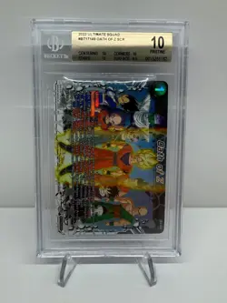 BGS 10 PRISTINE Dragon Ball Super Card Oath of Z Ultimate Squad BT17-149 Secret - Image 1