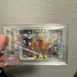2022 Dragon Ball Ultimate Squad Bt17-149 Oath Of Z Secret Rare BGS 9.5 - Image 1