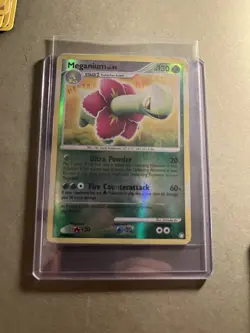 Pokemon TCG Meganium Reverse Holo Mysterious Treasures 2007 13/123 LP - Image 1