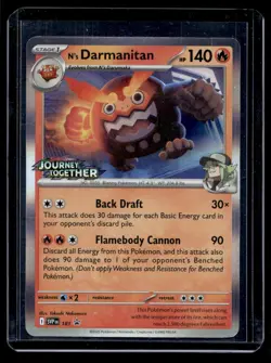 SV: Scarlet & Violet Promo Cards #181 N's Darmanitan - Image 1