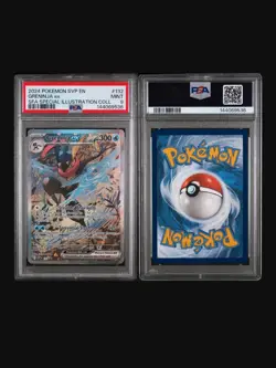 Greninja EX #132 Pokemon Scarlet & Violet Promo Card PSA 9 - Image 3