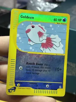 Goldeen 78/147 Aquapolis 2002 Reverse Holo e-Series Pokemon Card TCG - Image 4