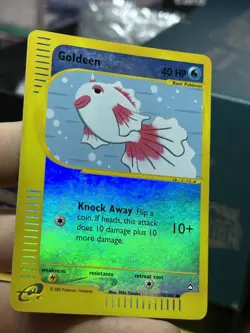 Goldeen 78/147 Aquapolis 2002 Reverse Holo e-Series Pokemon Card TCG - Image 5