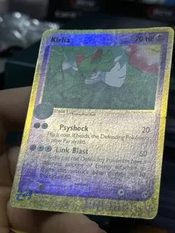 Kirlia 40/100 EX Sandstorm 2003 Reverse Holo e-Series Pokemon Card TCG - Image 5