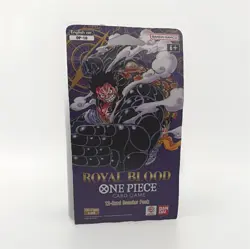 Bandai Namco One Piece Card Game Royal Blood OP-10 Booster Pack English Luffy - Image 1