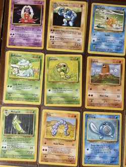 Pokemon Base Set 35/102 + Base Set 2 60/130 - 169 Total Cards M NM LP - Image 5