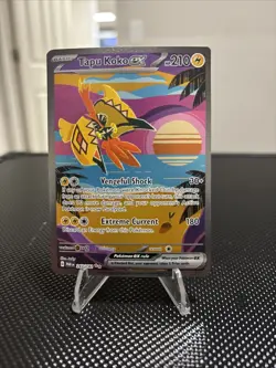 Pokemon TCG Tapu Koko EX 247/182 Paradox Rift Special Illustration Rare Card - Image 1