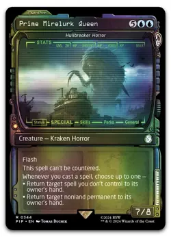 Prime Mirelurk Queen - Hullbreaker Horror (Showcase) #344 (Foil) NM Fallout - Image 1
