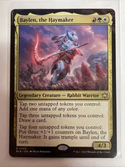 Baylen, the Haymaker Bloomburrow #205 Rare - Image 1