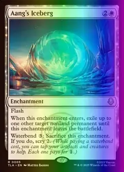 Aang's Iceberg Foil Avatar: The Last Airbender 5 R NM MTG - Image 1