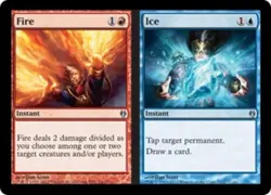 4x Fire // Ice NM-Mint, English Duel Decks: Izzet vs Golgari MTG Magic - Image 1