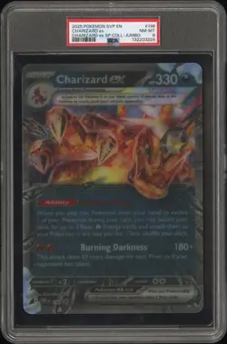 2025 POKEMON SVP SPECIAL COLLECTION-JUMBO #196 CHARIZARD EX PSA 8 - Image 1