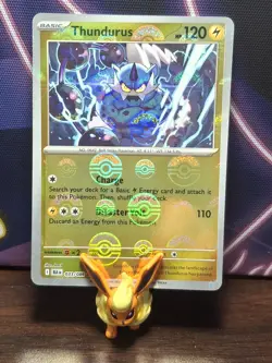 Thundurus (Poke Ball Pattern) - 033/086 - SV: Black Bolt Pokemon TCG - Image 1