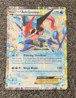 Pokemon TCG Ash-Greninja EX XY133 Blackstar Promo 2016 JUMBO - Image 1