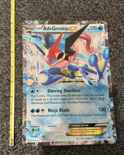 Pokemon TCG Ash-Greninja EX XY133 Blackstar Promo 2016 JUMBO - Image 2