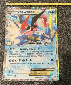 Pokemon TCG Ash-Greninja EX XY133 Blackstar Promo 2016 JUMBO - Image 3