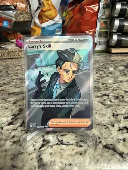 Pokemon TCG Trainer Larry's Skill Ultra Rare Holo 139/131 - Image 1