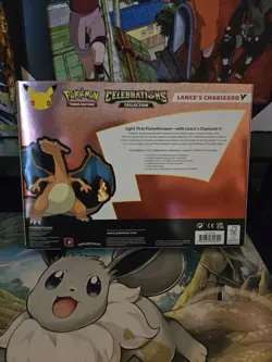 Pokemon TCG Celebrations Collection Lance's Charizard V Box 820650101625 - Image 2