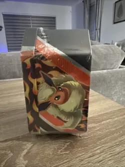 Pokemon TCG: Eevee Evolutions Tin - Flareon V - New & Sealed - Image 3