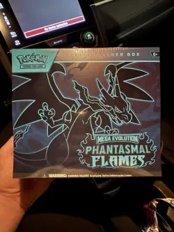 Pokemon Center Mega Evolution Phantasmal Flames Elite Trainer Box ETB - Image 1