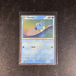 Pokemon TCG Horsea SVP137 Cosmo Holo Black Star Promo Rare NM - Image 1