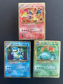 Classic Collection Sealed Decks Charizard Blastoise Venusaur Japanese Pokemon - Image 1