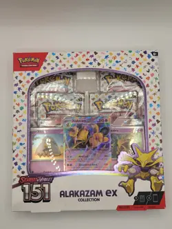 Pokemon Alakazam EX TCG Scarlet and Violet 151 Collection - Image 4