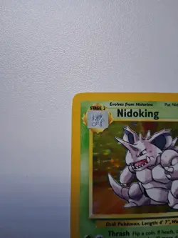 Pokemon TCG Nidoking Base Set 11/102 Holo 1999-2000 Wizards Base Set... - Image 2