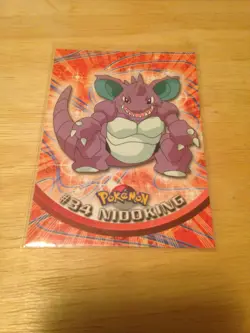 Topps Pokemon #34 Nidoking - Image 1