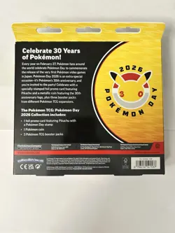 Pokemon Day 2026 30th Anniversary Box | Pikachu Promo, Coin, Boosters - Image 2