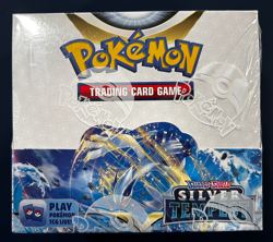 Pokemon Sword & Shield Silver Tempest Booster Box 36 Packs Sealed w/plastic case 820650860911 - Image 1