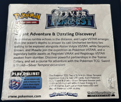 Pokemon Sword & Shield Silver Tempest Booster Box 36 Packs Sealed w/plastic case 820650860911 - Image 4
