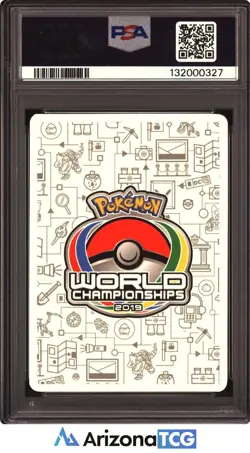 Pokemon 2019 Mewtwo Mew GX 71 Perfection World Championships 2019 GEM MT PSA 10 - Image 2