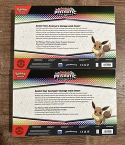 Pokemon SV8.5 Prismatic Evolutions Accessory Pouch Collection - Image 2