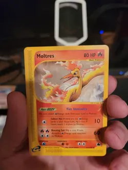 Moltres - 21/144 - Rare NM Skyridge Pokemon non holo - Image 1
