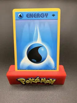 Pokemon 1st Edition Water Energy Common Gym Heroes 132/132 NM - Image 1