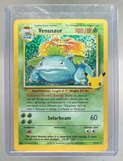 Venusaur 2021 Pokemon Sword & Shield Celebrations #15/102 Classic Collection - Image 1
