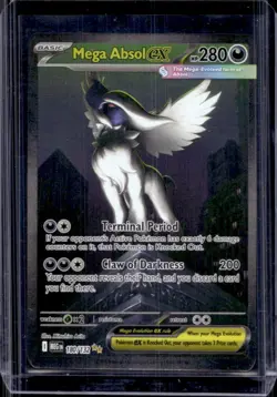 2025 Pokemon Mega Evolution Absol ex Special Illustration Rare #180/132 - Image 1