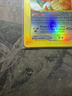 Pokemon TCG - Dragonite #9 - Expedition (2000) - Reverse Holo - Image 5