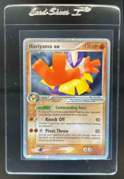 2005 Pokemon EX Deoxys Hariyama #100/107 - Image 1
